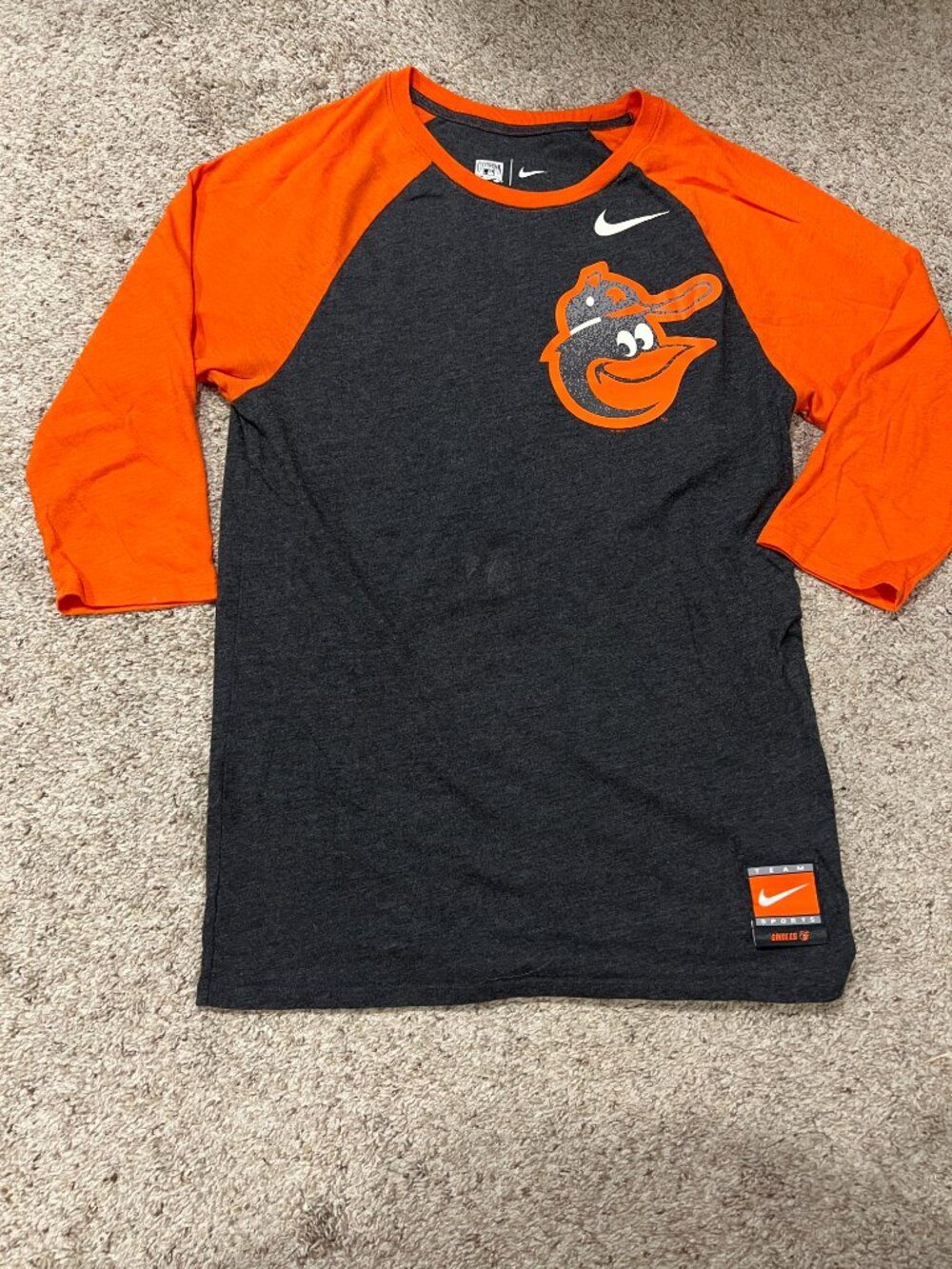 Nike Baltimore Oriole Baseball Tee